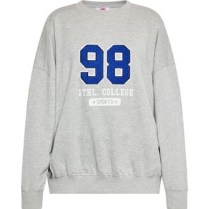 MYMO Sweatshirt  navy / grijs / wit