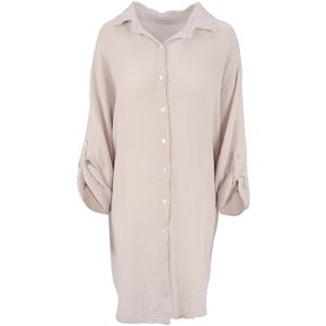 Seasons of April - Blouse 'Jessy' - Beige - Klassieke Blouse