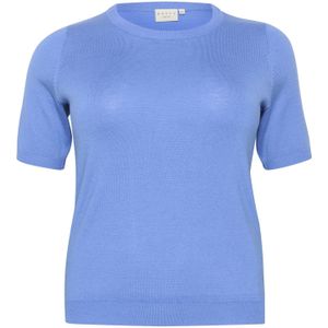 KAFFE CURVE Trui 'Lizzy'  blauw