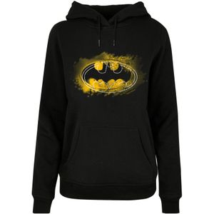 F4NT4STIC Sweatshirt 'Batman'  donkergeel / zwart / wit