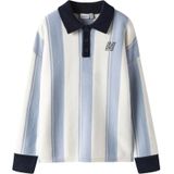 NAME IT Shirt  lichtblauw / zwart / wolwit