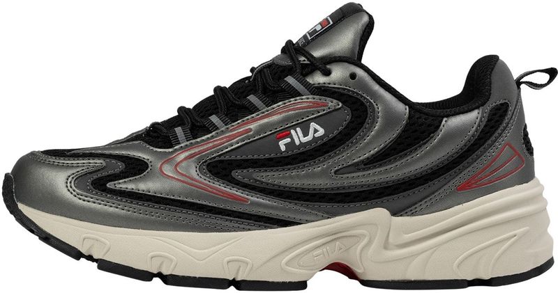 FILA - Actix Retro - Sneakers - Rood - Zwart - Zilver - Wit
