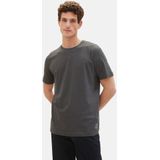 T-shirt - Mélange - Jersey - 2 Pack - Normale Pasvorm