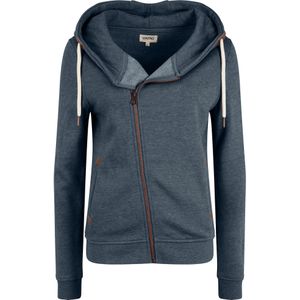 OXMO - Vicky - Sweatjack - Gemêleerd Blauw - Dames