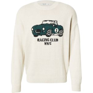 HOLLISTER Trui  petrol / zwart / natuurwit