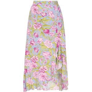 Usha Rok  blauw / groen / lila / lichtlila