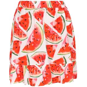 swirly Rok  groen / rosa / rood / wit
