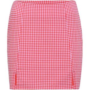 Nasty Gal Petite Rok  lichtroze / rood / wit