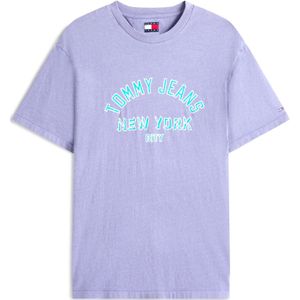 Tommy Jeans Shirt  turquoise / indigo / wit