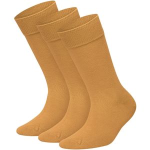 DillySocks Sokken  mosterd / wit