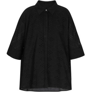 DreiMaster Klassik Blouse  zwart