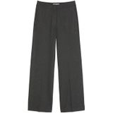 Marc O'Polo - Broek - Donkergrijs - Wide Leg - High Waist