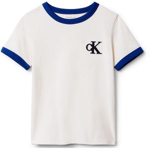 Calvin Klein Jeans Shirt  blauw / wit