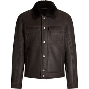 JOOP! Jeans Tussenjas 'Jone'  donkerbruin