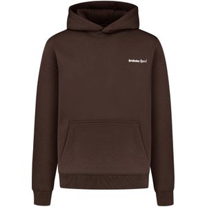 Smilodox Sweatvest 'Fortes'  mokka / wit