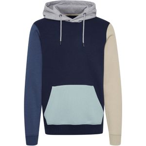BLEND Sweatshirt 'LAMPERT'  beige / blauw / azuur