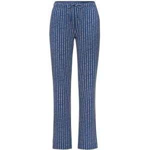 Vivance - Pyjamabroek - Blauw/Roze - Met Mooi Motief All-over