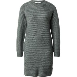 ABOUT YOU Gebreide jurk 'Leslie'  grijs / groen