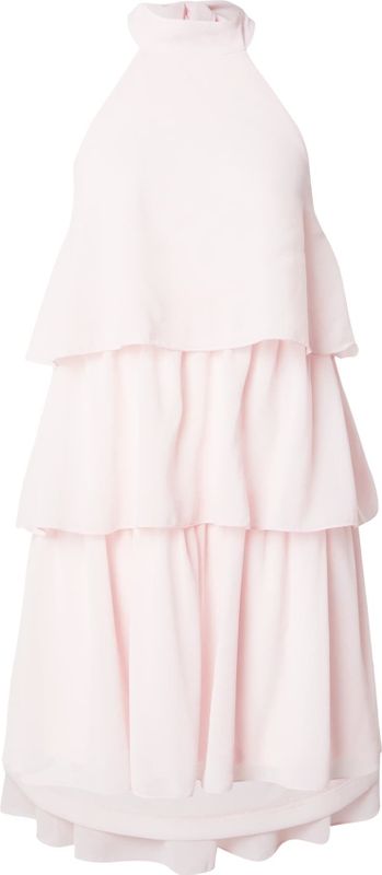 Gina Tricot - Jurk - Rosa - Mouwloos - Kort/mini - Haltermodel