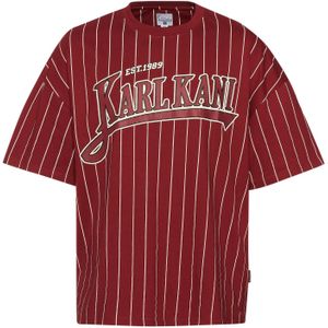 Karl Kani Shirt  rood / wit