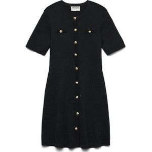 VERO MODA Gebreide jurk  zwart