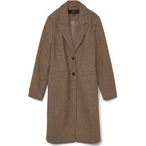 Vmblaza - Jas - Lang - Omkeerbaar - Knoopsluiting - Voorzakken - Volledig Gevoerd