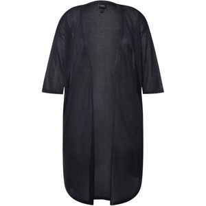 Ulla Popken Gebreid vest  marine