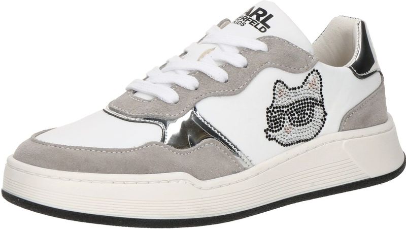 Karl Lagerfeld - Z30986 - Leren Sneakers - Wit - Casual