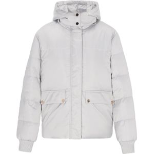 faina Winterjas  zilvergrijs