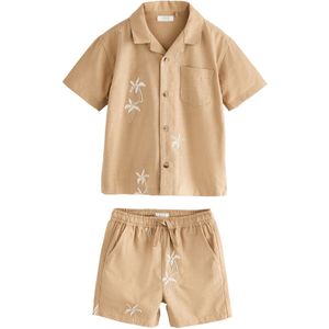 Next Set  bruin / wit