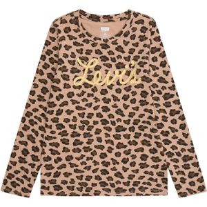 Levi's - Aop T-shirt - Lange Mouwen - Dierenprint - Kinderen