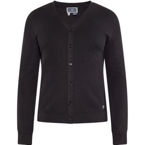 DreiMaster - Maritim - Gebreid Vest - Zwart