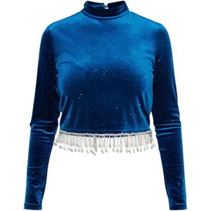 faina Shirt  ultramarine blauw