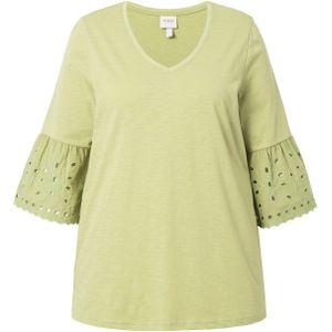 Ulla Popken Shirt  pastelgroen