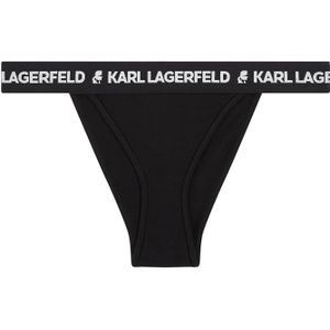 Karl Lagerfeld Slip  zwart / wit