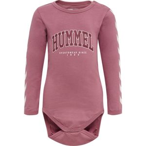 Hummel Rompertje/body 'Fast'  rosa / wit