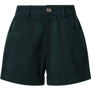 Pepe Jeans - JO - Katoenen Damesshort - Hoge Taille - Wijde Pijp