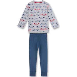 Sanetta Nachtkledij  blauw / grijs / rood