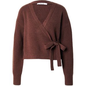 ABOUT YOU Gebreid vest 'Cassandra'  bruin