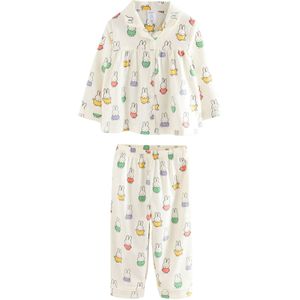 Next Nachtkledij 'Miffy'  ecru / geel / groen / zwart