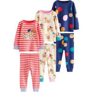 Next Nachtkledij  sand / navy / rood