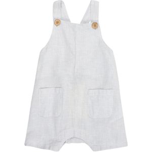 Lil'Atelier Tuinbroek 'NBMJESPER'  smoky blue / wit