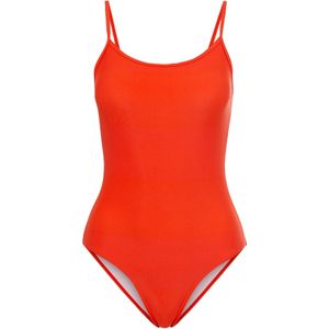 Unikleur - Badpak - Rood/oranje - Zonder Beugels - Verwijderbare Softcups