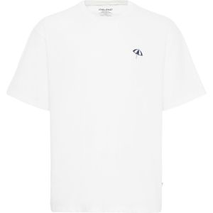 BLEND Shirt 'Ebo'  zwart / wit