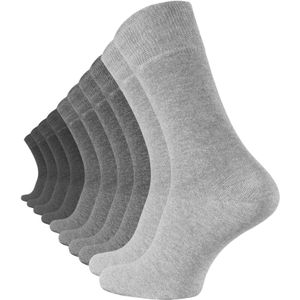 Cotton Prime Sokken  grijs / lichtgrijs / donkergrijs