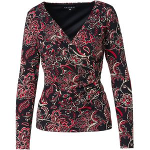 KOROSHI Shirt  rood / zwart / wit