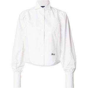 Karl Lagerfeld Blouse  zwart / wit