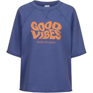 Mey Sweatshirt 'Mellow'  donkerblauw / kreeft