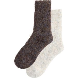 Next Sokken  ecru / donkerbruin