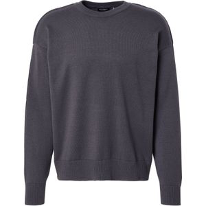 Elias Rumelis Trui 'LAURENTINO'  donkergrijs / wit